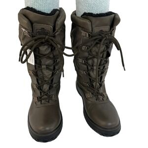 Coach Sage Faux Shearling Lined Winter Boots Womens US 9B‎